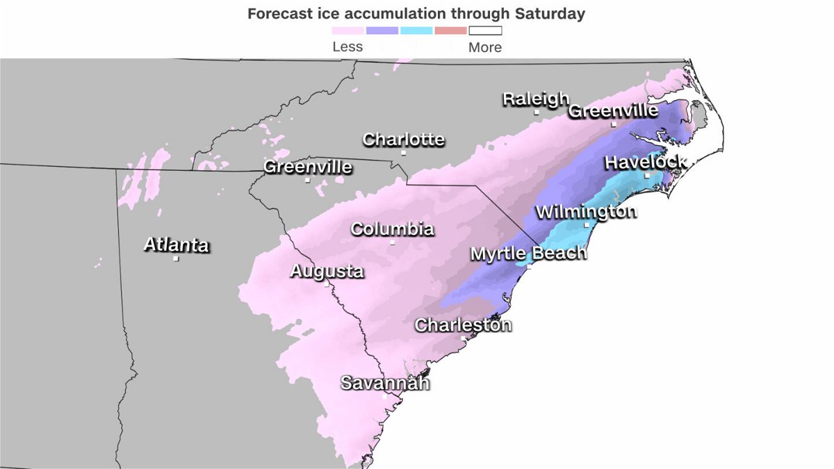 <i>CNN Weather</i><br/>Over 10 million people along coastal parts of Virginia and the Carolinas are under winter weather alerts.