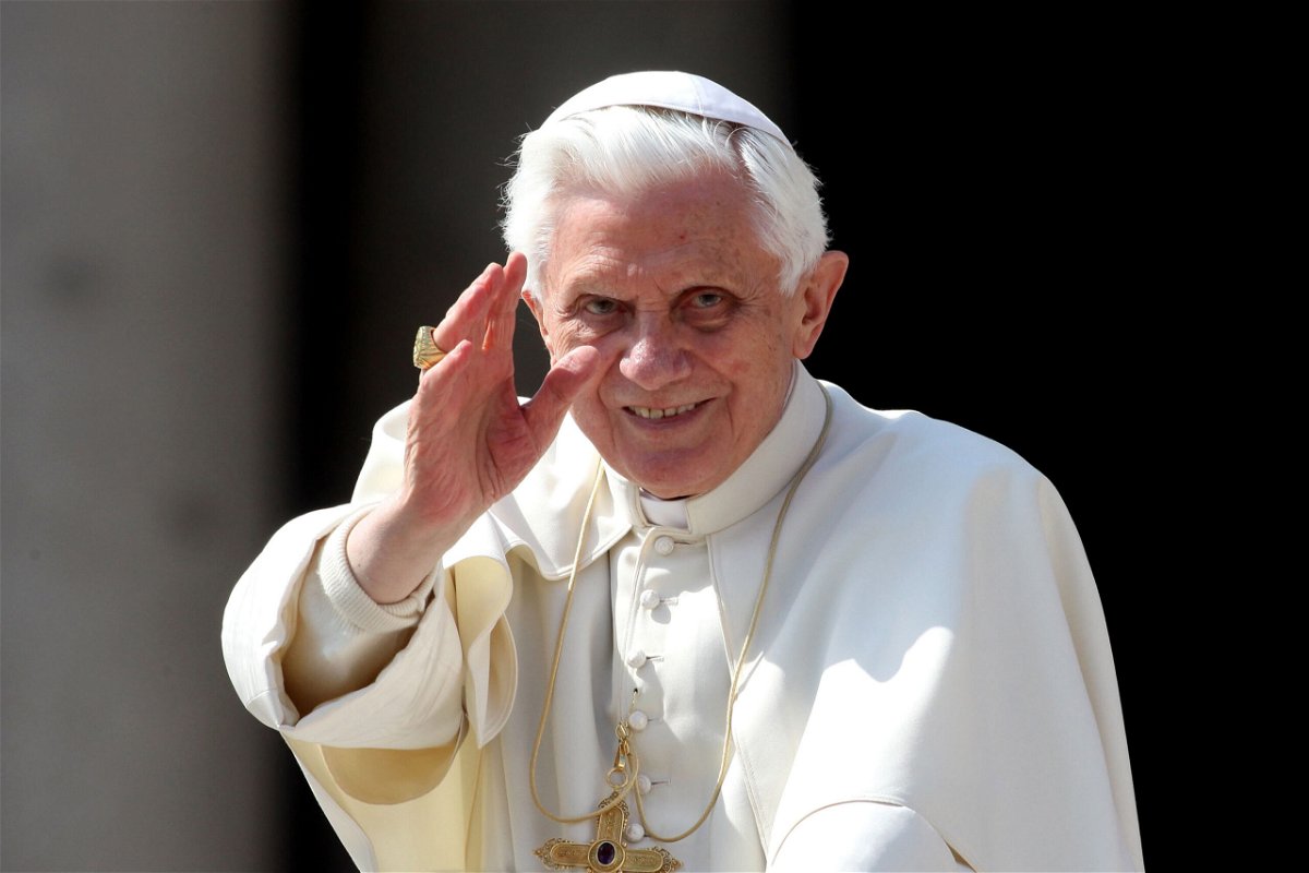 <i>Franco Origlia/Getty Images</i><br/>Pope Benedict XVI