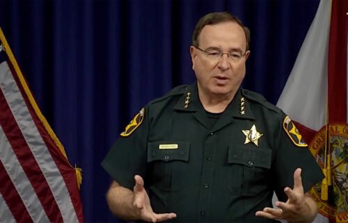 Polk County Sheriff Grady Judd discusses the "Swipe Left for Meth" investigation on January 27.