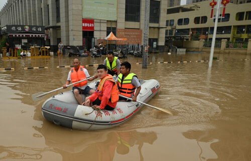 Dozens of Chinese officials have been punished over their response to devastating floods that killed hundreds last July