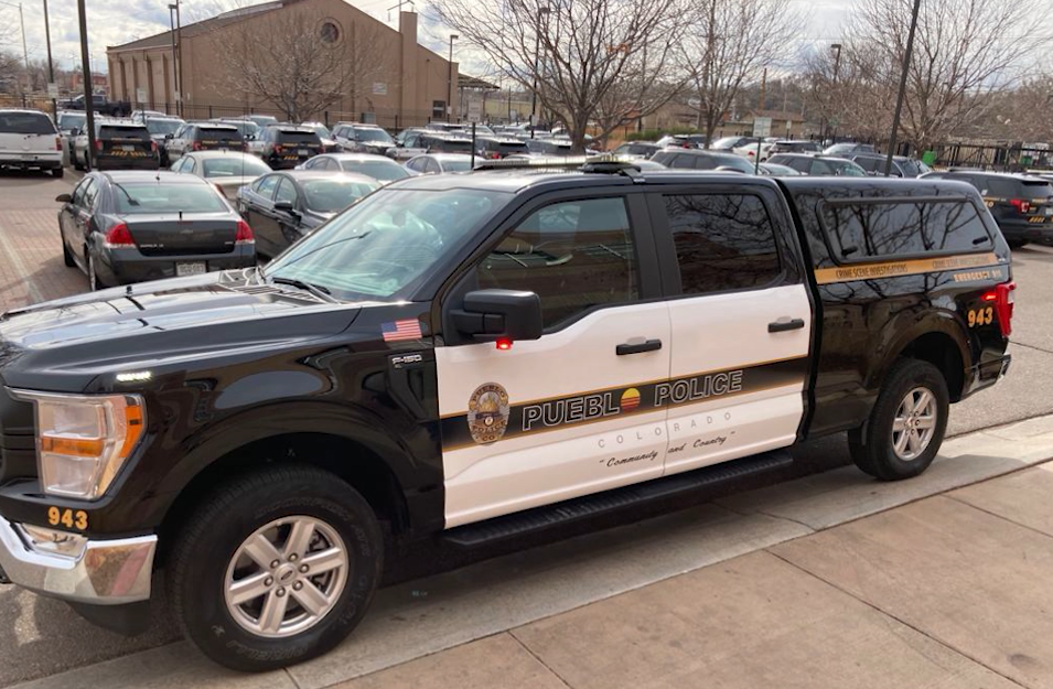 Pueblo Police Department unveils new CSI trucks KRDO