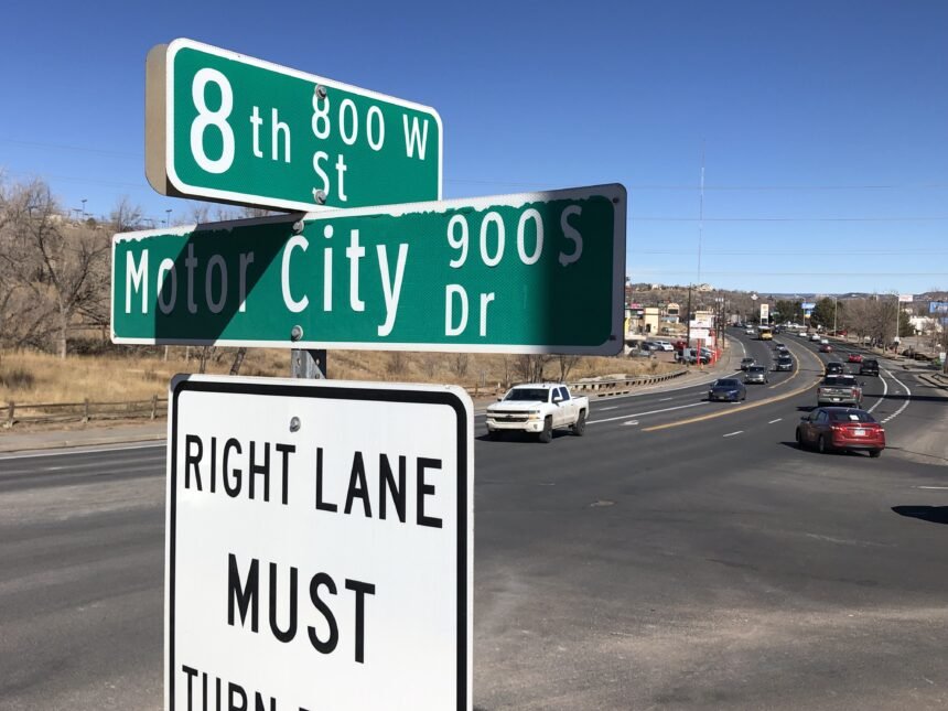 Part of busy 8th Street in Colorado Springs targeted for