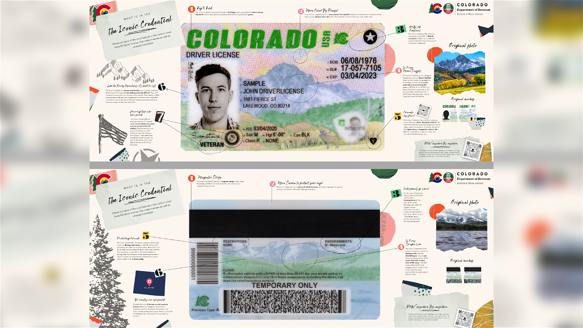 DMV unveils design of new Colorado driver's licenses KRDO