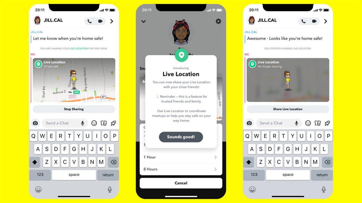 <i>Snap Inc.</i><br/>Snapchat launches a real-time location sharing feature.