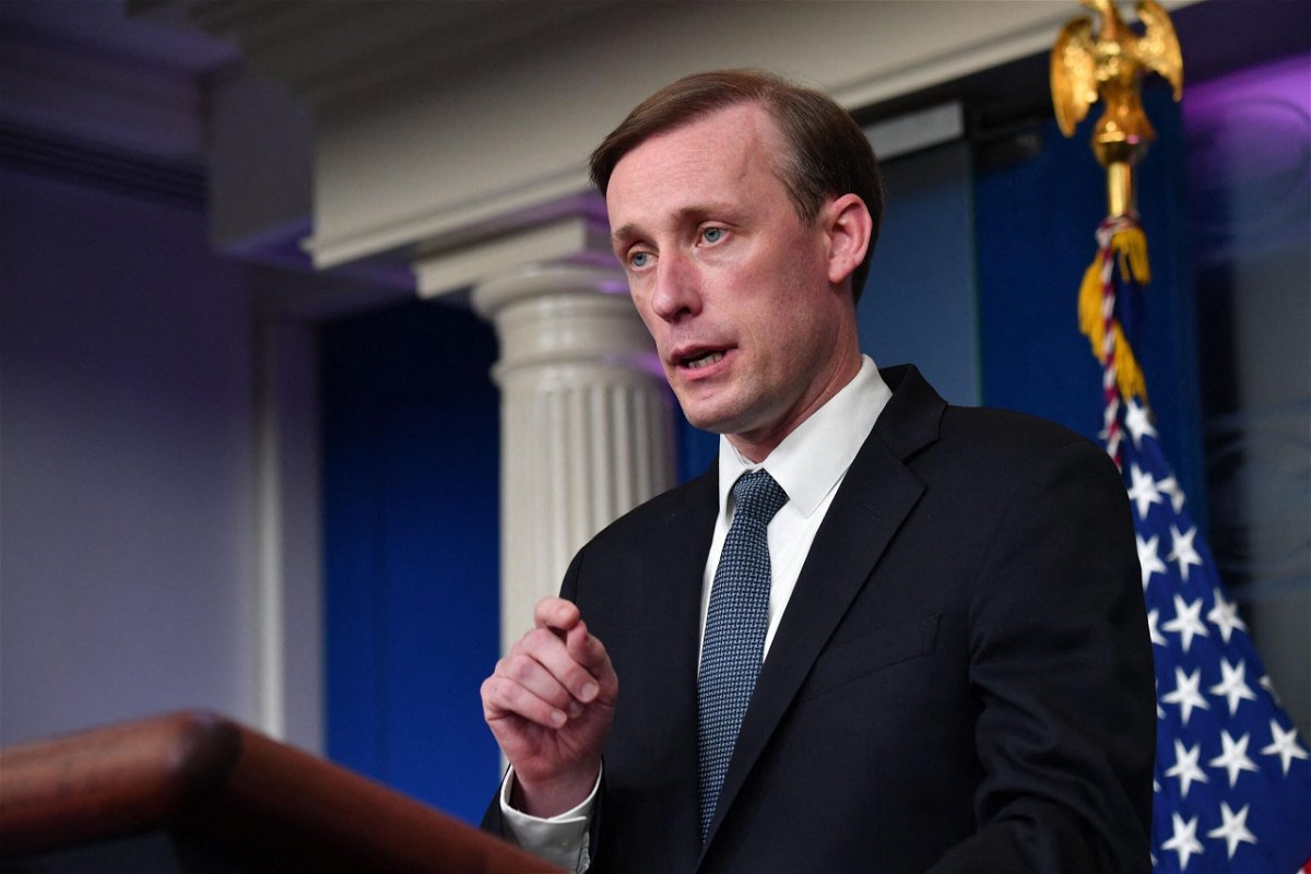 <i>NICHOLAS KAMM/AFP/Getty Images</i><br/>US National Security Adviser Jake Sullivan said on Sunday that the United States believes Russia could launch an invasion of Ukraine this week