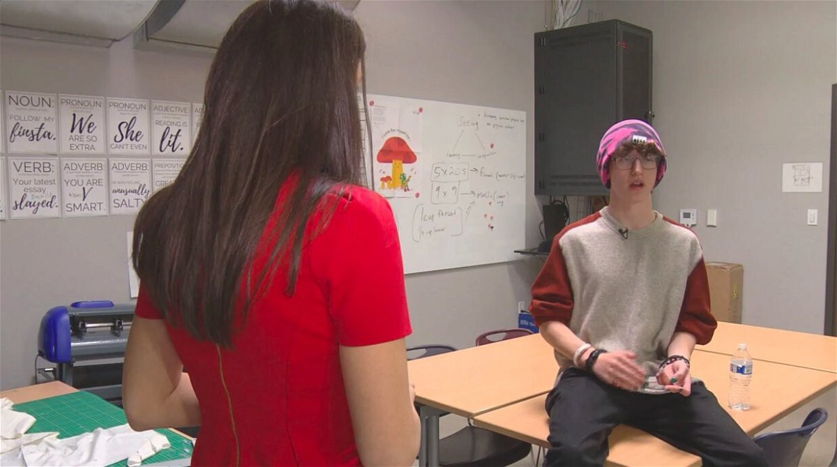 <i>KCNC</i><br/>16-year-old Keegan Pyron is recovering from a fentanyl addiction.