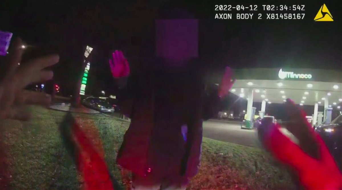 <i>Maplewood Police/WCCO</i><br/>Newly-released footage shows a controversial encounter Monday night between a group of kids and Maplewood police.