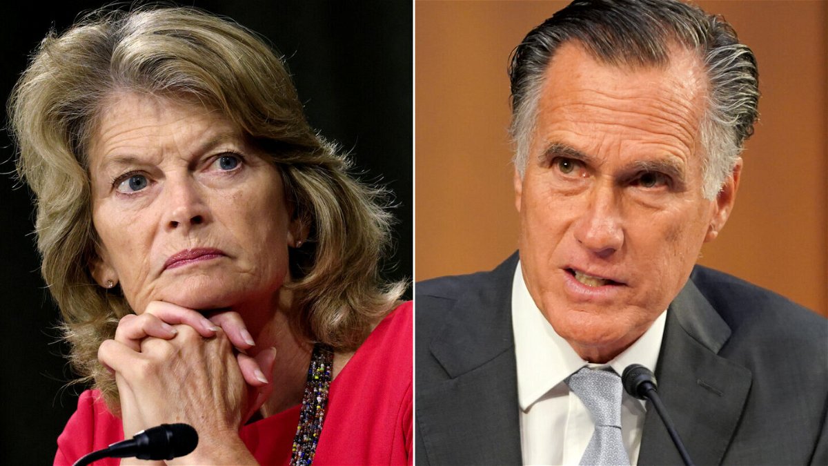 <i>Getty</i><br/>Republican Senators Lisa Murkowski of Alaska and Mitt Romney of Utah said on April 4 that they will vote to confirm President Joe Biden's Supreme Court nominee
