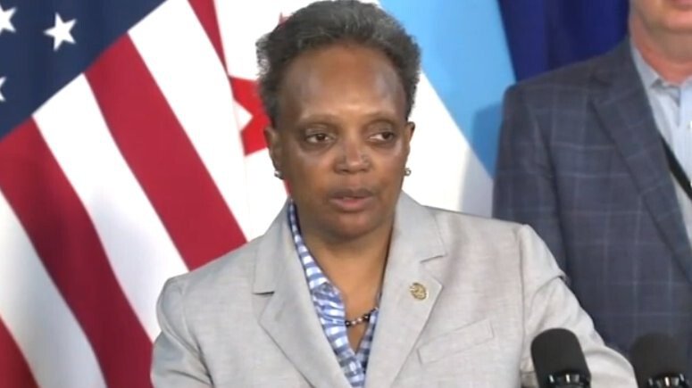 <i>WLS</i><br/>Mayor Lori Lightfoot joined Chicago officials and community leaders Monday morning to outline changes to the city's curfew as well as adding a new curfew at Millennium Park for unaccompanied minors.