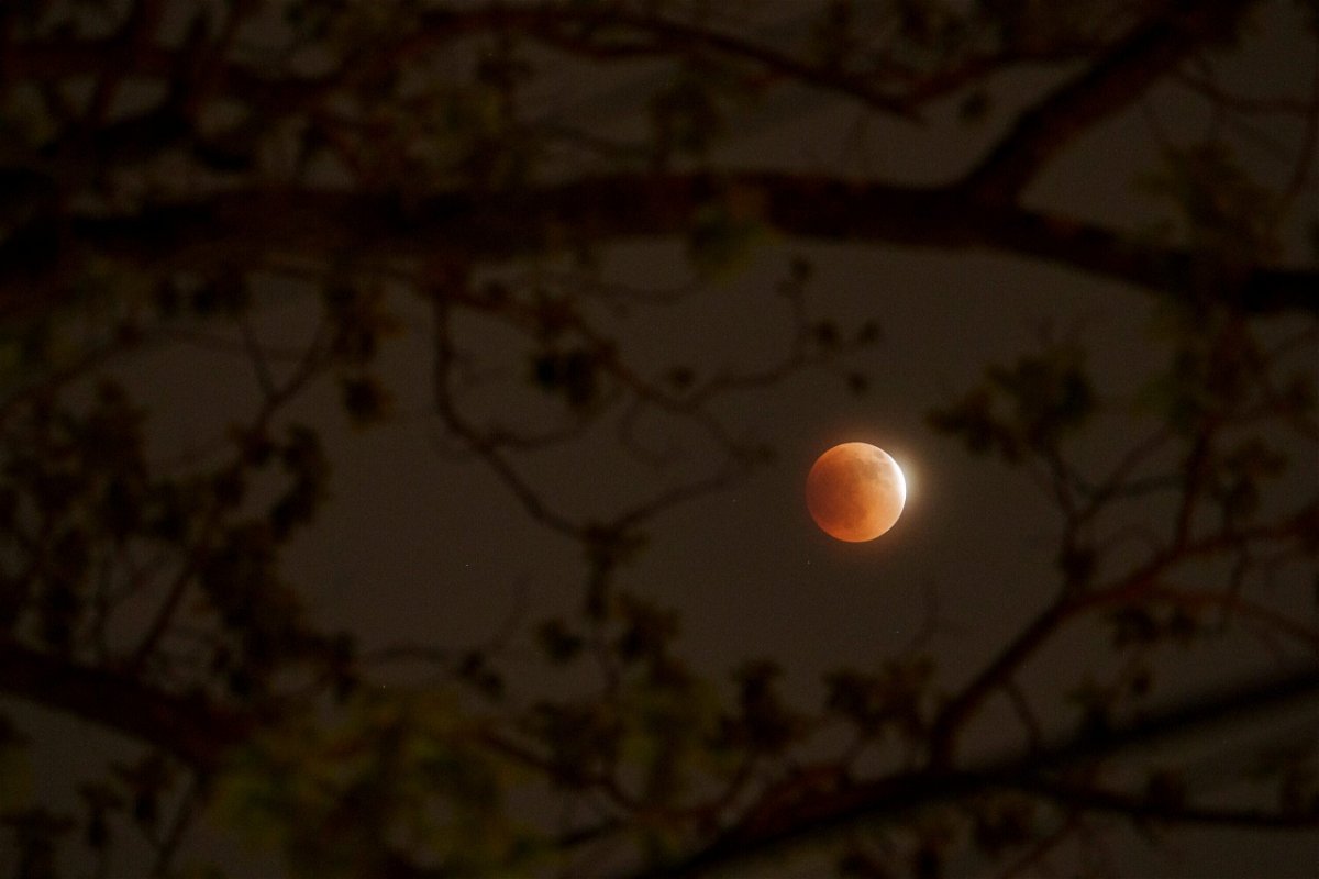 Total lunar eclipse creates dazzling 'blood moon' KRDO