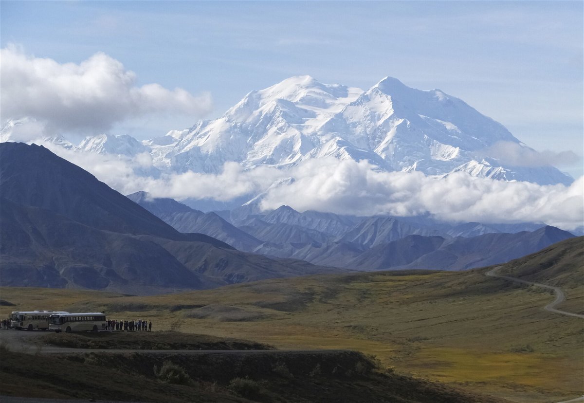 <i>Becky Bohrer/AP</i><br/>A mountain climber from Japan is presumed dead after falling into a crevasse at Alaska's Denali National Park.