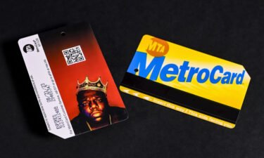 Special MetroCards featuring Christopher Wallace