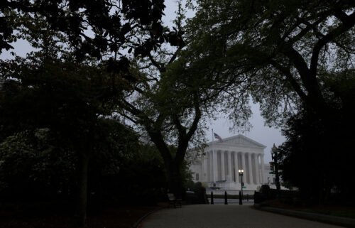 A view of the Supreme Court Building on May 3 in Washington. The Supreme Court ruled in favor of Republican Sen. Ted Cruz on April 15 in a case involving the use of campaign funds to repay personal campaign loans.
