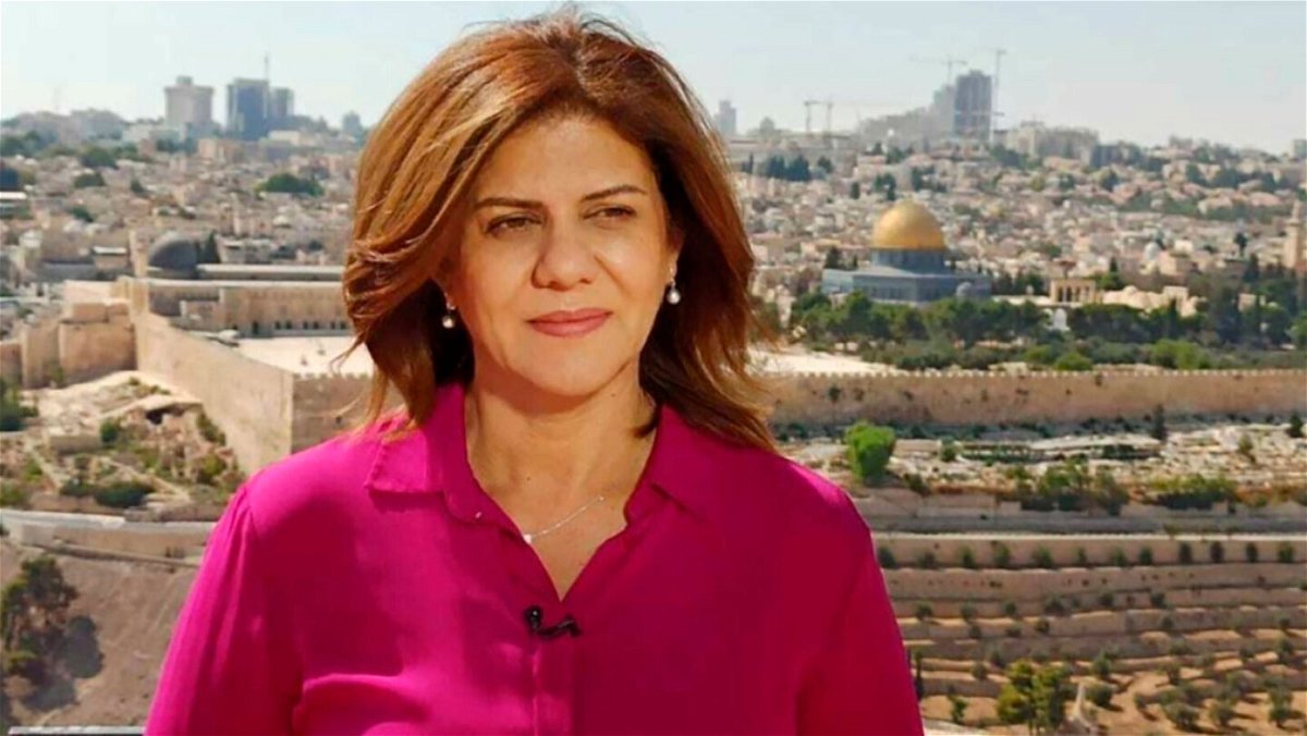 <i>Al Jazeera via AP</i><br/>An undated photo released by the Al Jazeera network shows late Palestinian-American journalist Shireen Abu Akleh.