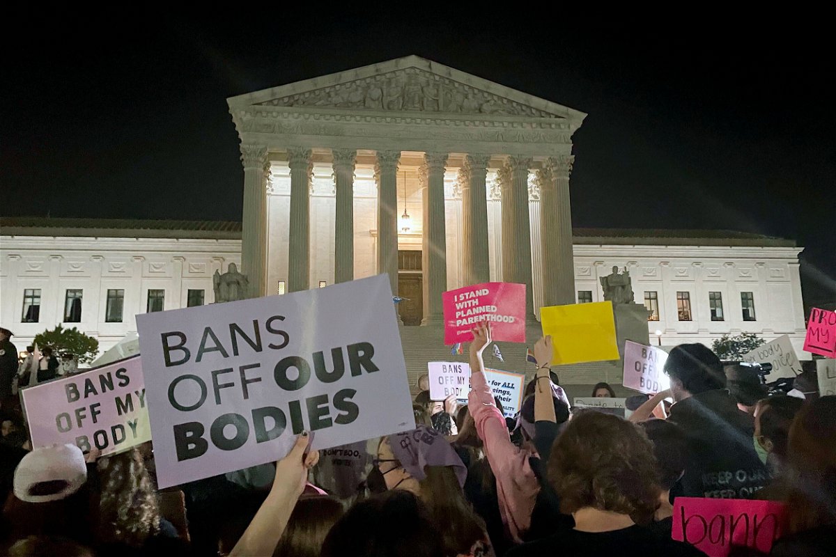 <i>Anna Johnson/AP</i><br/>The looming Supreme Court decision on abortion rights contrasts power of state officials with Democratic inaction in Washington.