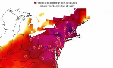 Over 30 million people are under a heat advisory this weekend across the Northeast.