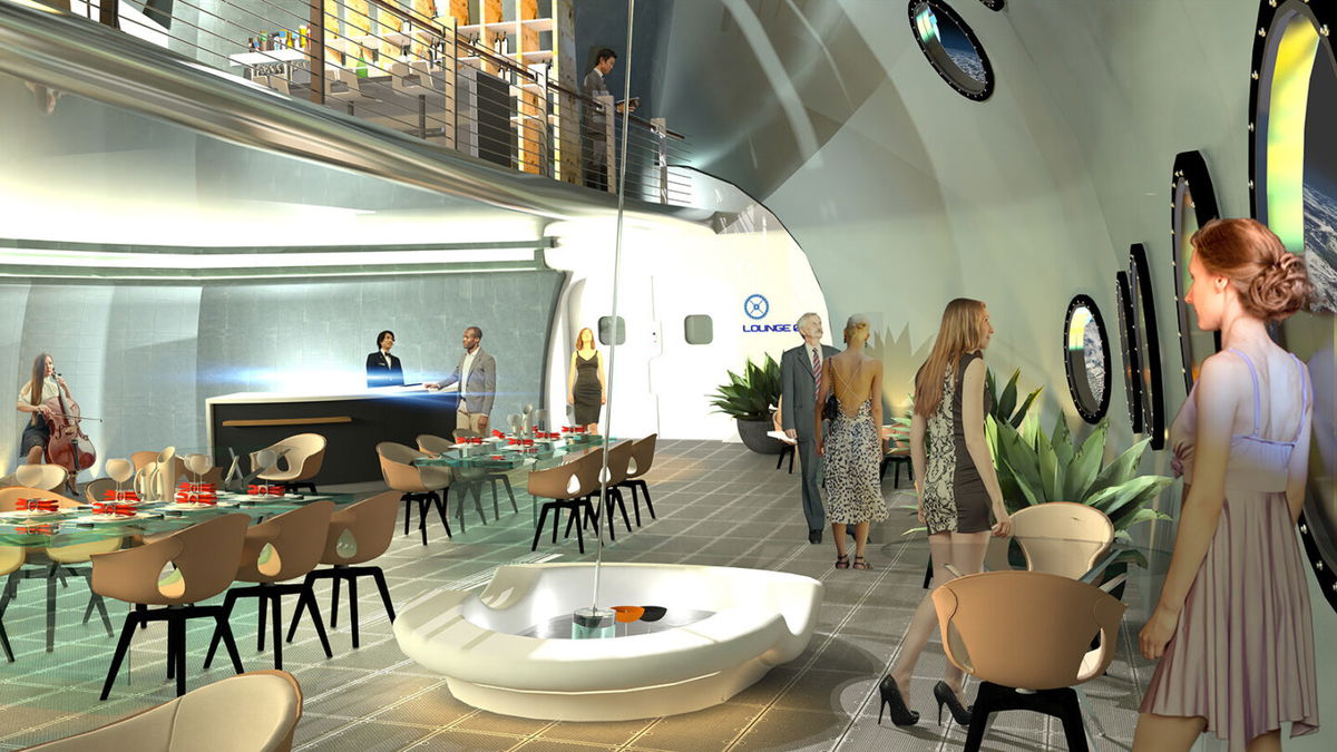 hotel in space 2025