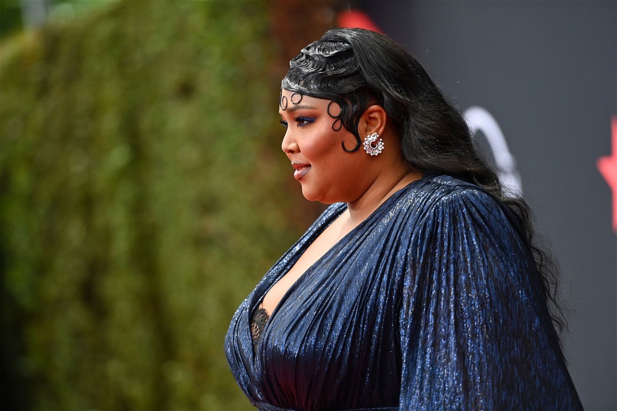 <i>Paras Griffin/Getty Images</i><br/>Lizzo told James Corden about how listening to 