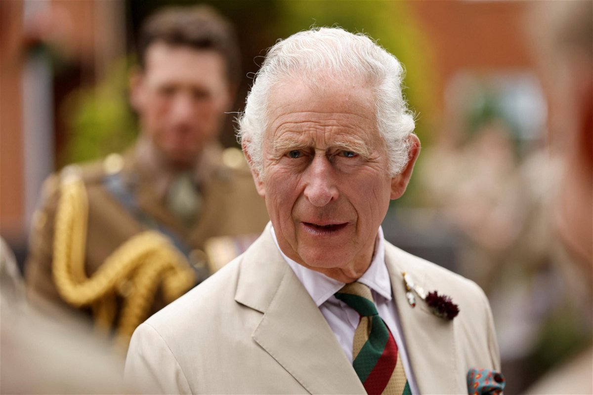 <i>Jason Cairnduff/WPA Pool/Getty Images</i><br/>Prince Charles during a visit to Weeton Barracks on July 8 in Weeton