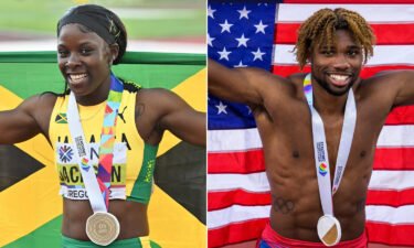 Shericka Jackson and Noah Lyles both smashed 200m sprint records at the World Championships on July 21.