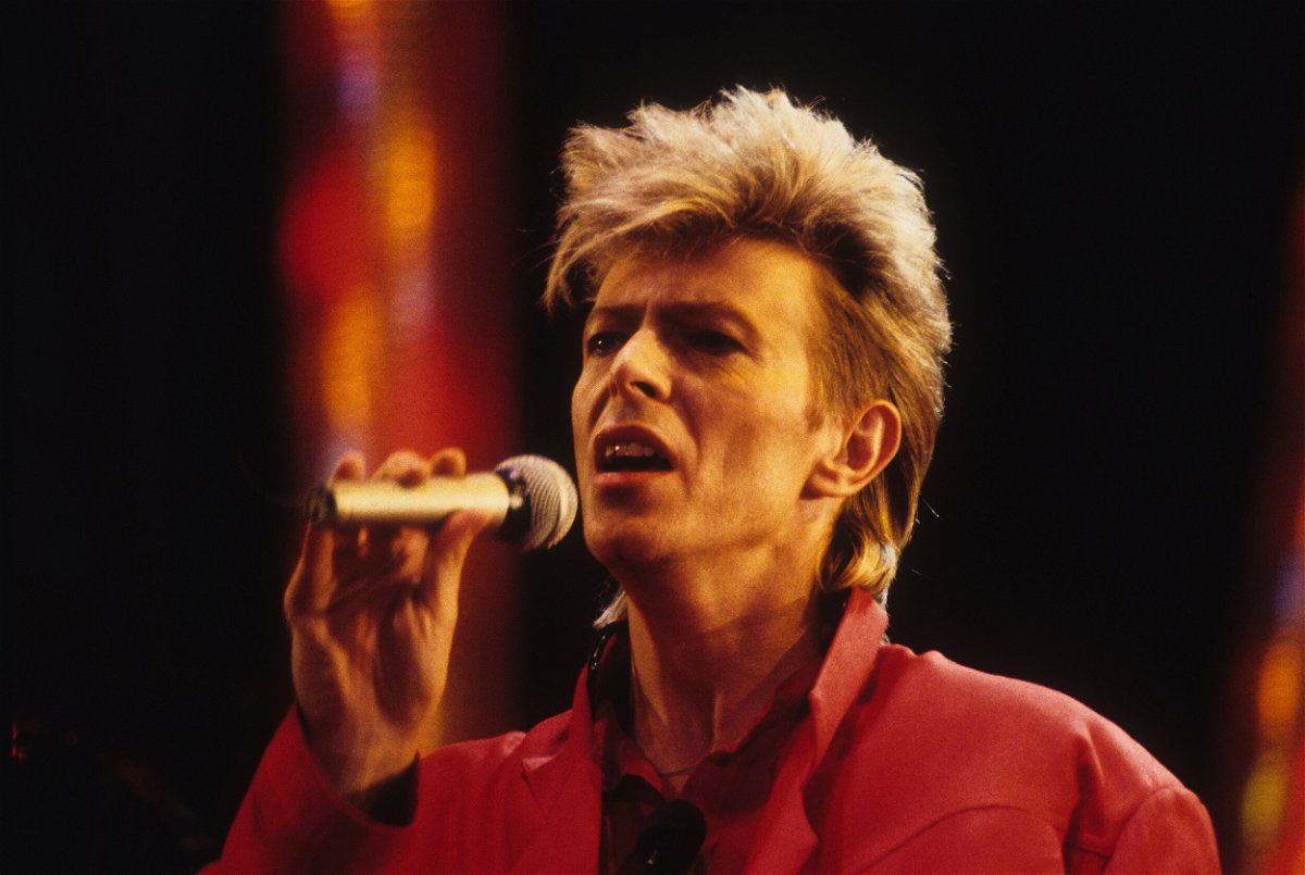 <i>Jim Steinfeldt/Michael Ochs Archives/Getty Images</i><br/>David Bowie performs during the Glass Spider Tour at the St. Paul Civic Center in St. Paul