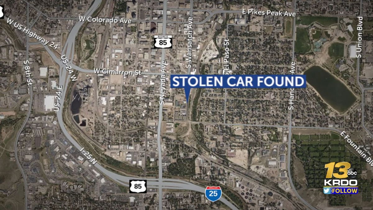 A stolen car has been recovered in Colorado Springs | KRDO