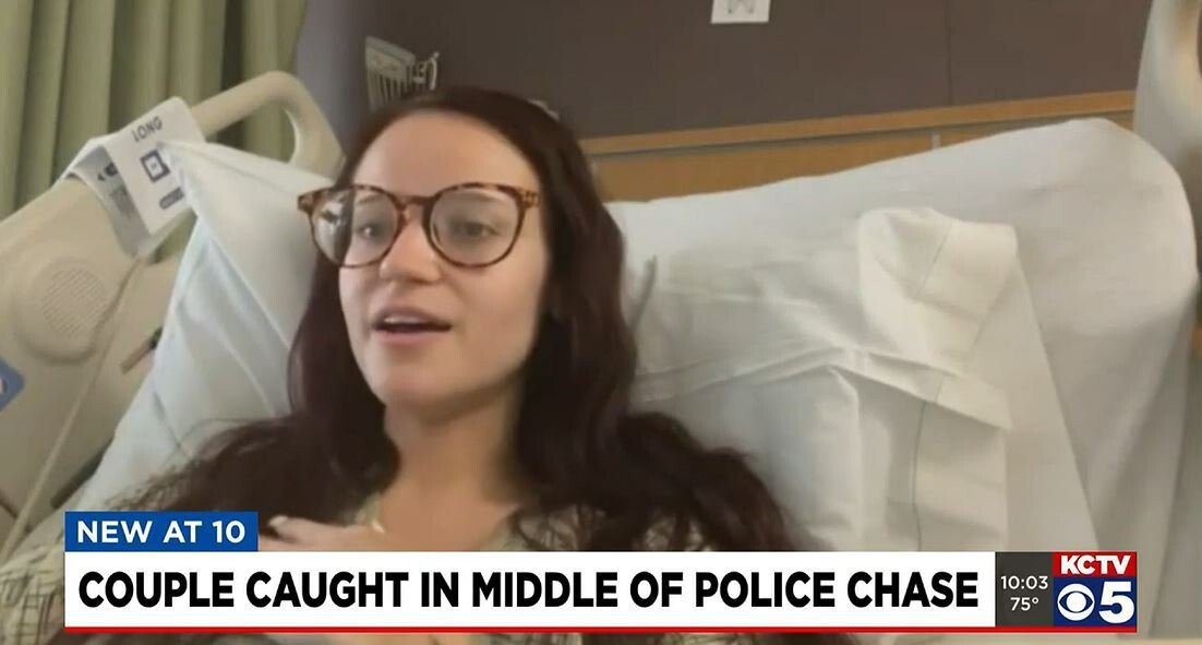 Couple Caught In Middle Of Police Chase Ends Up In Hospital Krdo