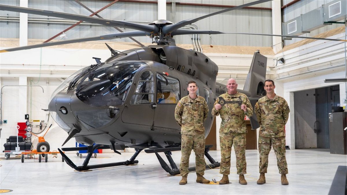 The Colorado National Guard's newest helicopter