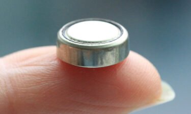 Button batteries swallowed by children can get stuck in the esophagus and cause burns or worse.
