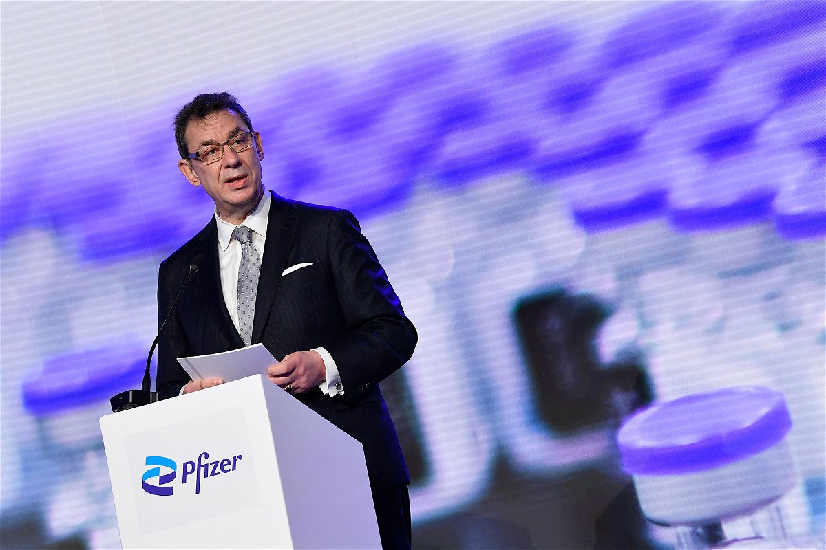 <i>John Thys/AFP/Pool/Getty Images</i><br/>Pfizer CEO Albert Bourla has tested positive for Covid-19 and has 