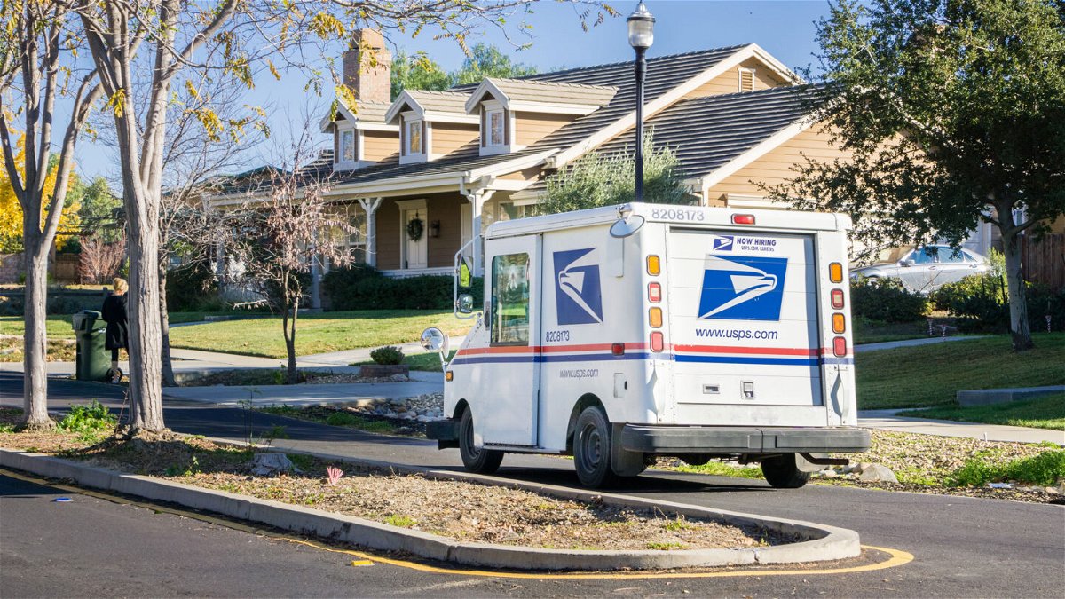 <i>Sundry Photography/Adobe Stock</i><br/>A USPS vehicle is seen here in a neighborhood in California