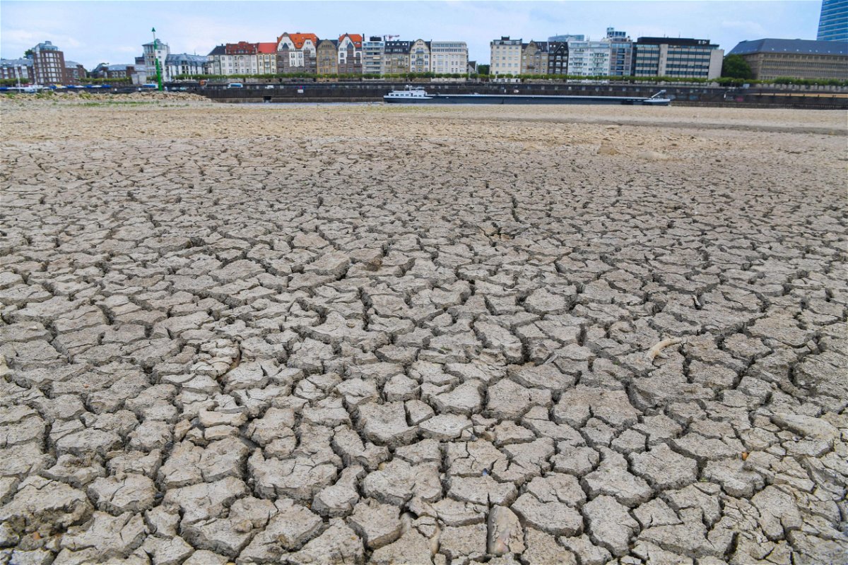 <i>Patrik Stollarz/AFP/AFP via Getty Images</i><br/>Western Europe deals with the fallout from extreme heat and drought. Pictured here is the dried up Rhine River bed in Germany in August 2018.