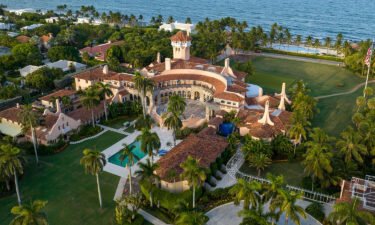 This is an aerial view of President Donald Trump's Mar-a-Lago estate
