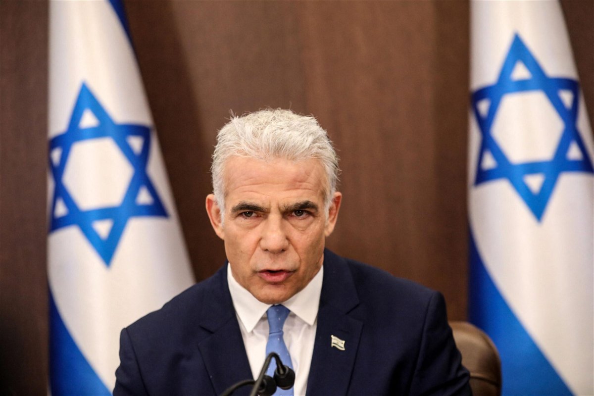 <i>GIL COHEN-MAGEN/AFP/Getty Images</i><br/>Israel's Prime Minister Yair Lapid made a rare allusion to the country's widely suspected nuclear arsenal during a speech on August 1. Lapid referred to what he called Israel's 
