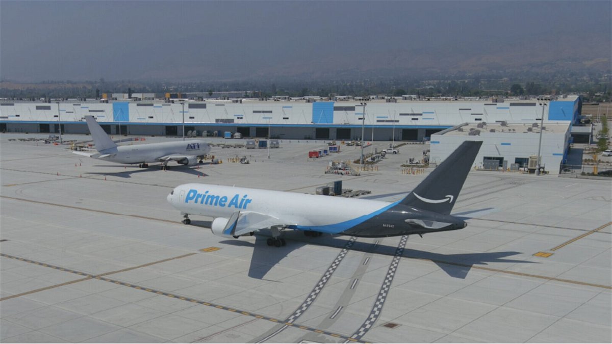 <i>From San Bernardino International Airport</i><br/>A coalition of Amazon employees walked off the job on August 15 at an air freight facility in San Bernardino