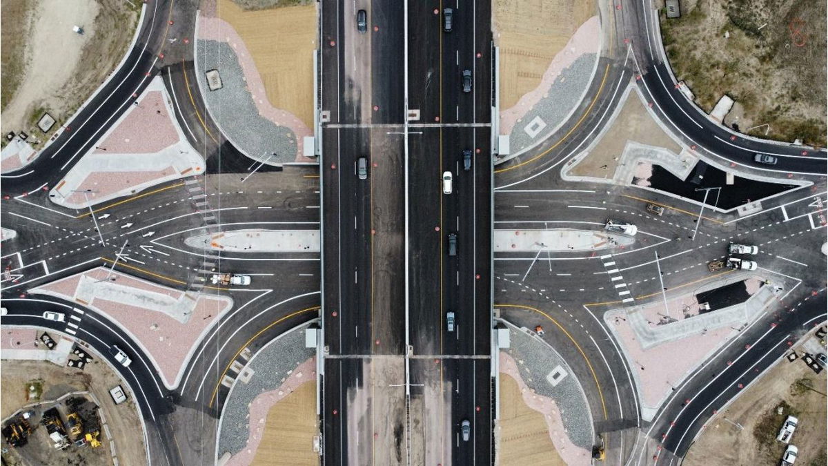 Diverging Diamond Interchange