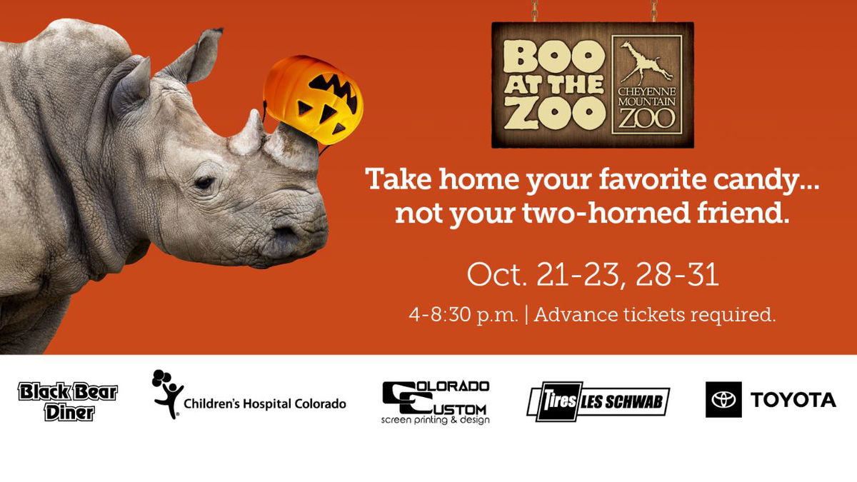 'Boo at the Zoo' will be open for seven nights at the Cheyenne Mountain