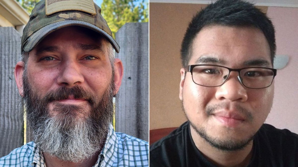 Family members of Americans Alexander John-Robert Drueke (left) from Tuscaloosa, Alabama, and Andy Tai Ngoc Huynh from Hartselle, Alabama confirmed they had been freed. They were captured while fighting for Ukraine north of Kharkiv in June.