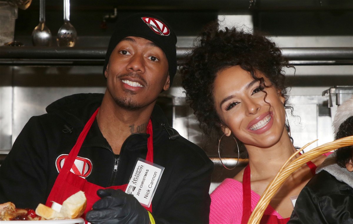 <i>Faye Sadou/MediaPunch/IPX/AP</i><br/>Nick Cannon announced on September 30 that he and Brittany Bell have welcomed their third child together. Cannon and Bell are seen here in 2019.