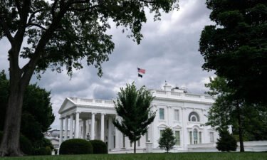 President Joe Biden has elevated three veteran White House officials to the most senior level of his West Wing staff. The White House is seen here in July of 2021.