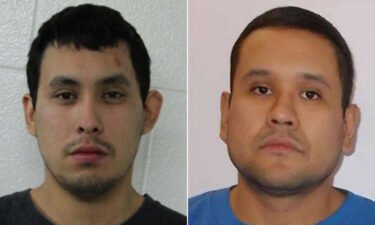 Canadian authorities are searching for two men