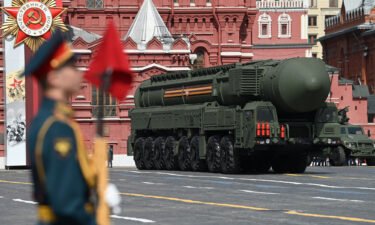 The US has privately communicated to Russia for the past several months that there will be consequences if Moscow chooses to use a nuclear weapon in the Ukraine war. A Russian Yars intercontinental ballistic missile launcher is seen in Moscow on May 7.