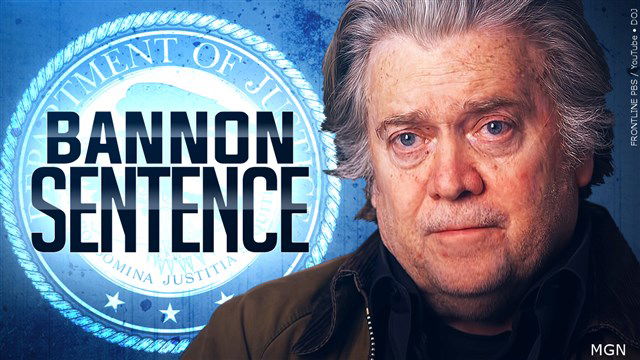 How A Judge Explained His Sentence Of Steve Bannon To Four Months For ...