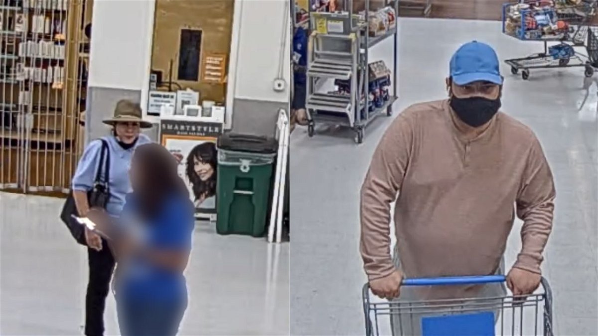 Contact Pueblo Police if you recognize either of these people.