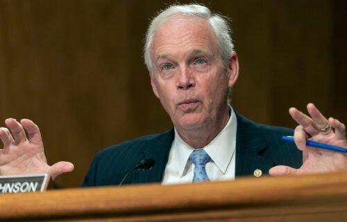 Wisconsin Republican Sen. Ron Johnson repeated his claim that the January 6