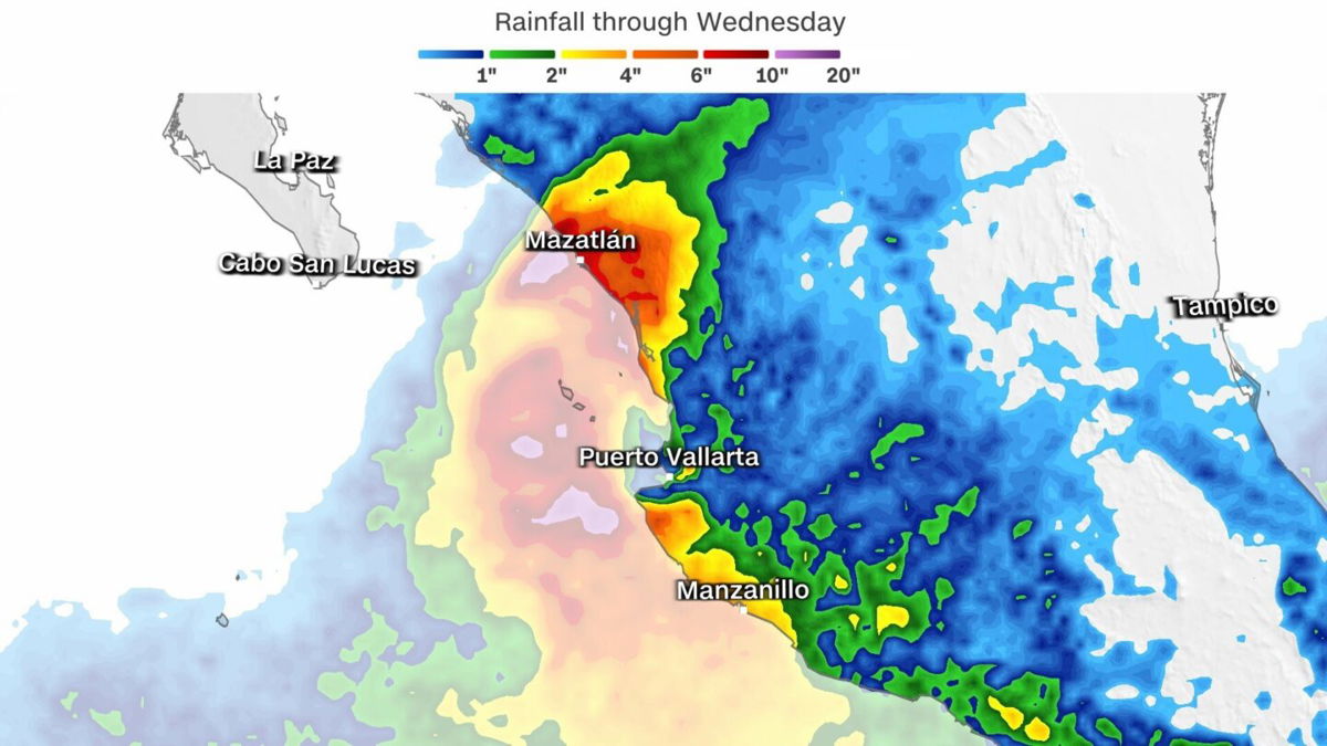 Hurricane Orlene strengthens into Category 4 storm as it heads toward