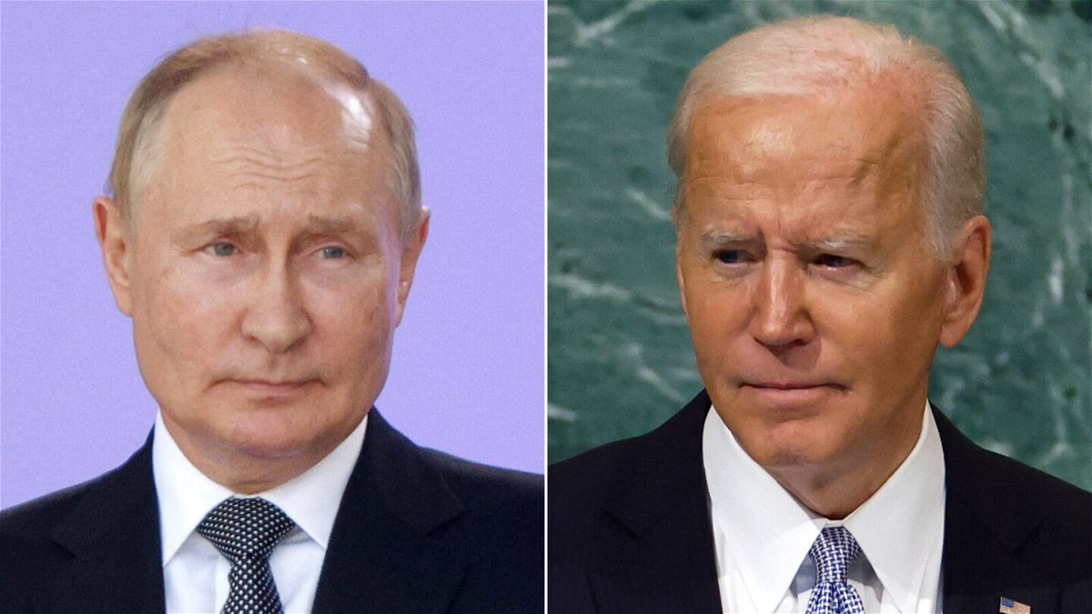 <i>Reuters/Getty</i><br/>President Joe Biden delivered a stark warning on October 6 about the dangers behind Russian President Vladimir Putin's nuclear threats.