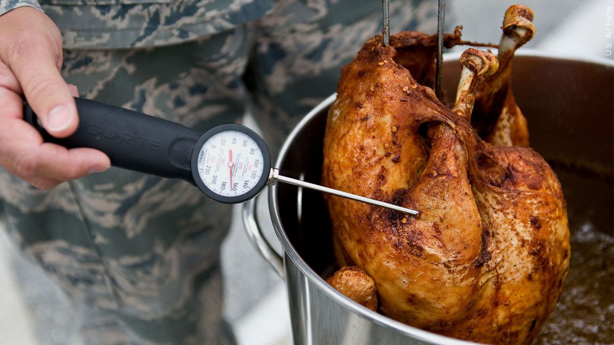 Make sure you're practicing these safety tips when using a turkey fryer