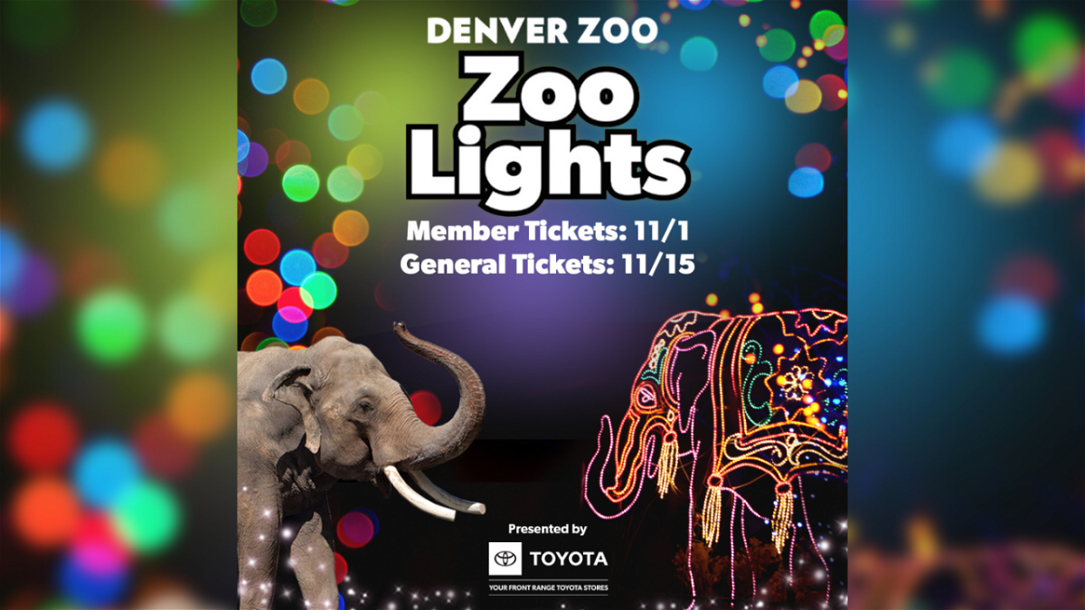 Tickets officially on sale for Zoo Lights at Denver Zoo KRDO