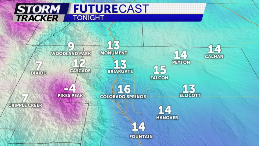 LIGHT OVERNIGHT SNOW POSSIBLE | KRDO